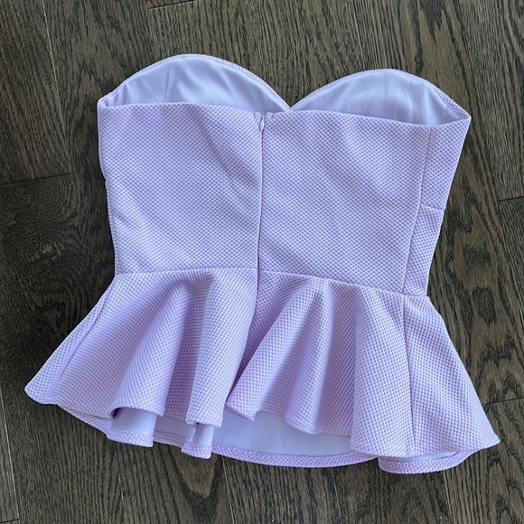 Tobi Peplum Top - Picture 3 of 5